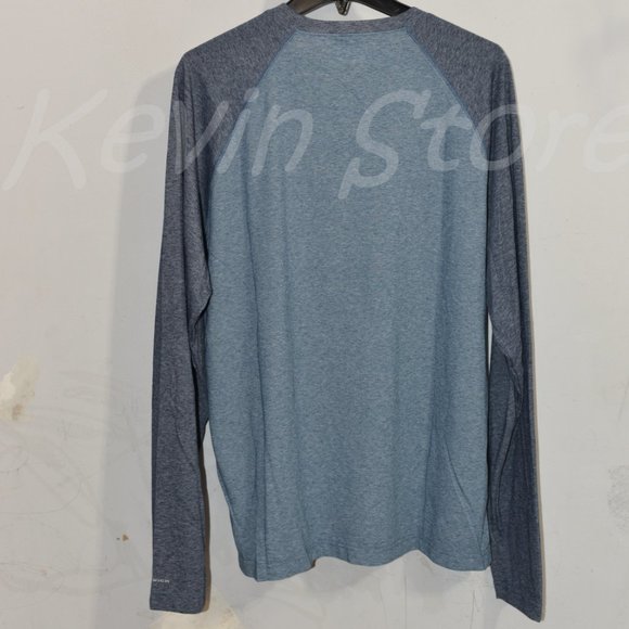 NWT Columbia Men’s‎ Long Sleeve Raglan Tee, Omni-Wick, - Picture 2 of 3